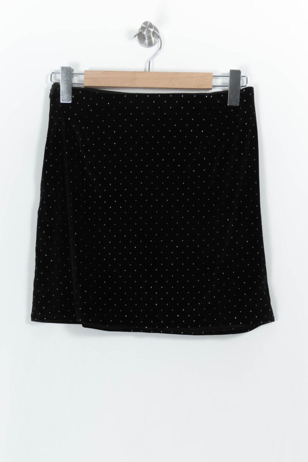 Jupe Courte Noire à Pois - Taille S/36 de la marque Karl Marc John | PARAD103104 - Vendu par Paradigme - Image 4