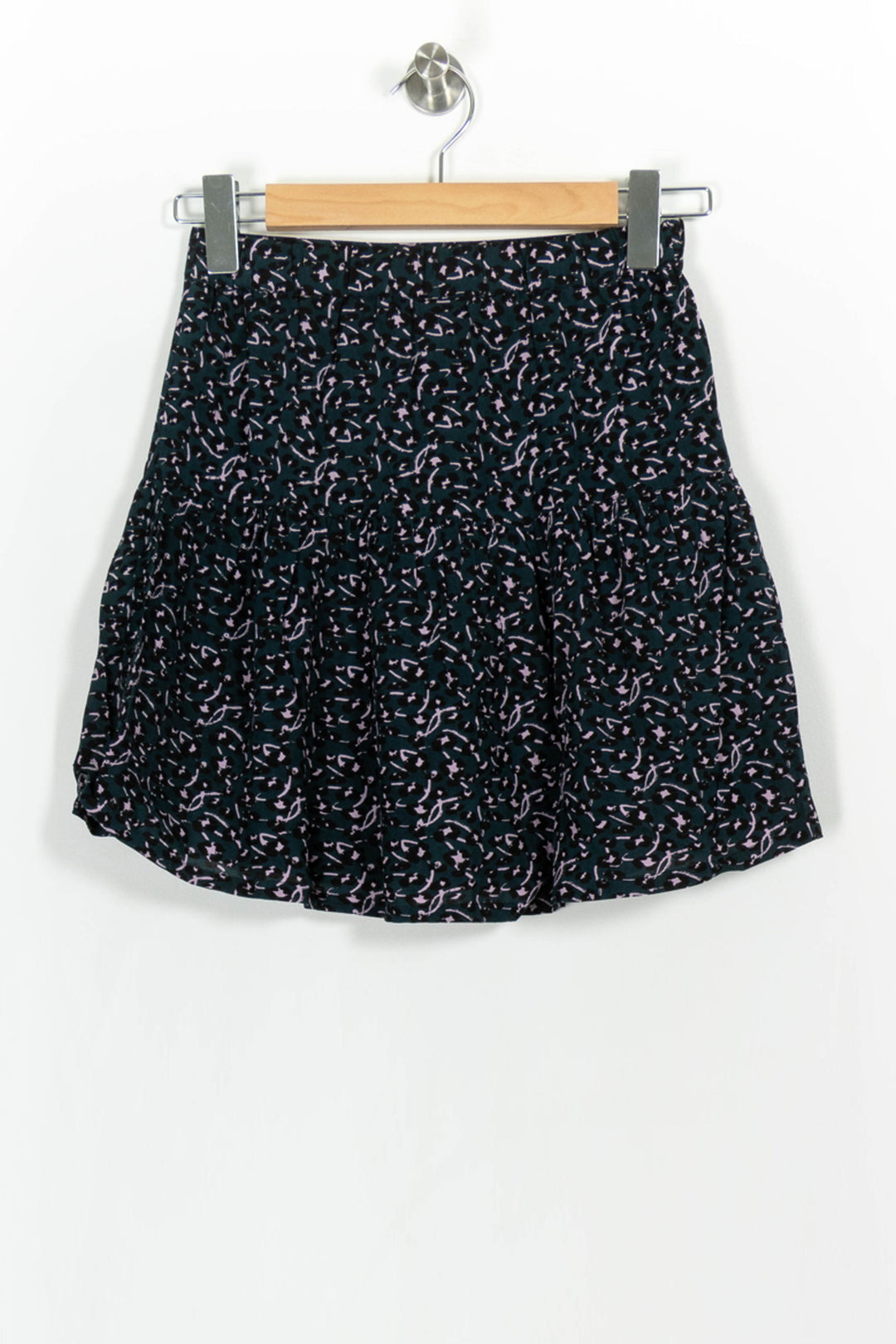 Jupe Courte Noire et Rose - Taille XS/34 de la marque Karl Marc John | PARAD103111 - Vendu par Paradigme - Image 4