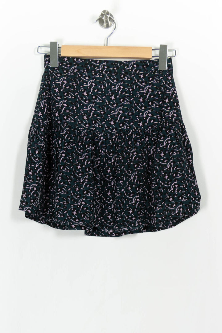 Jupe Courte Noire et Rose - Taille XS/34 de la marque Karl Marc John | PARAD103111 - Vendu par Paradigme - Image 2