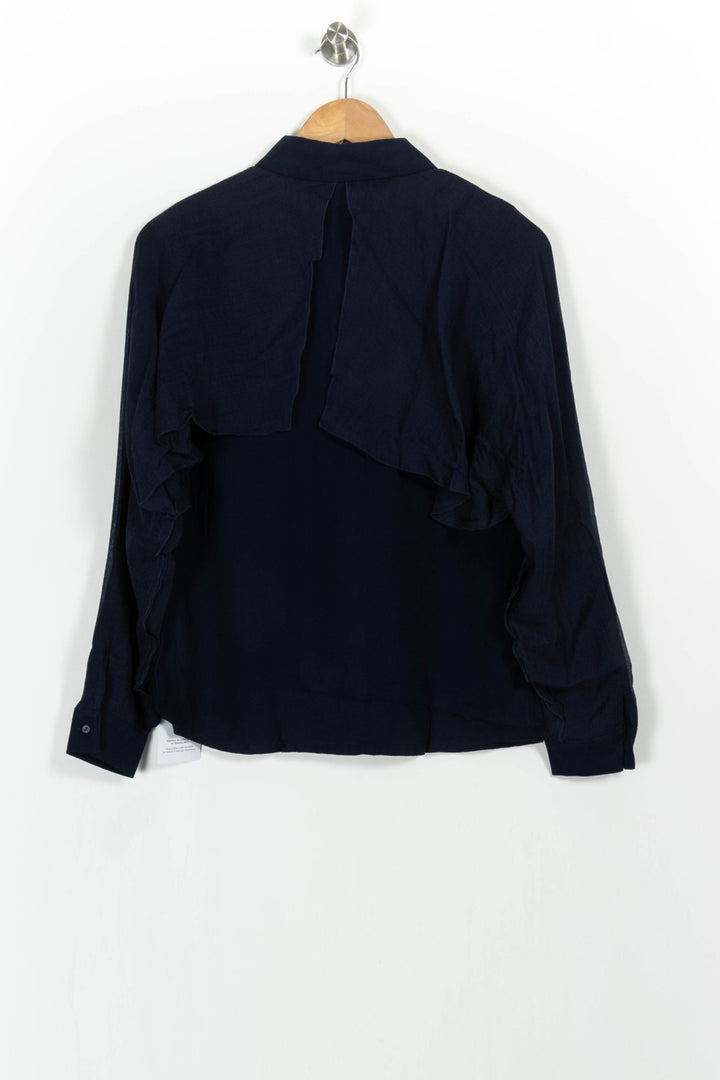 Blouse Bleue - Taille S/36 de la marque Karl Marc John | PARAD103112 - Vendu par Paradigme - Image 4