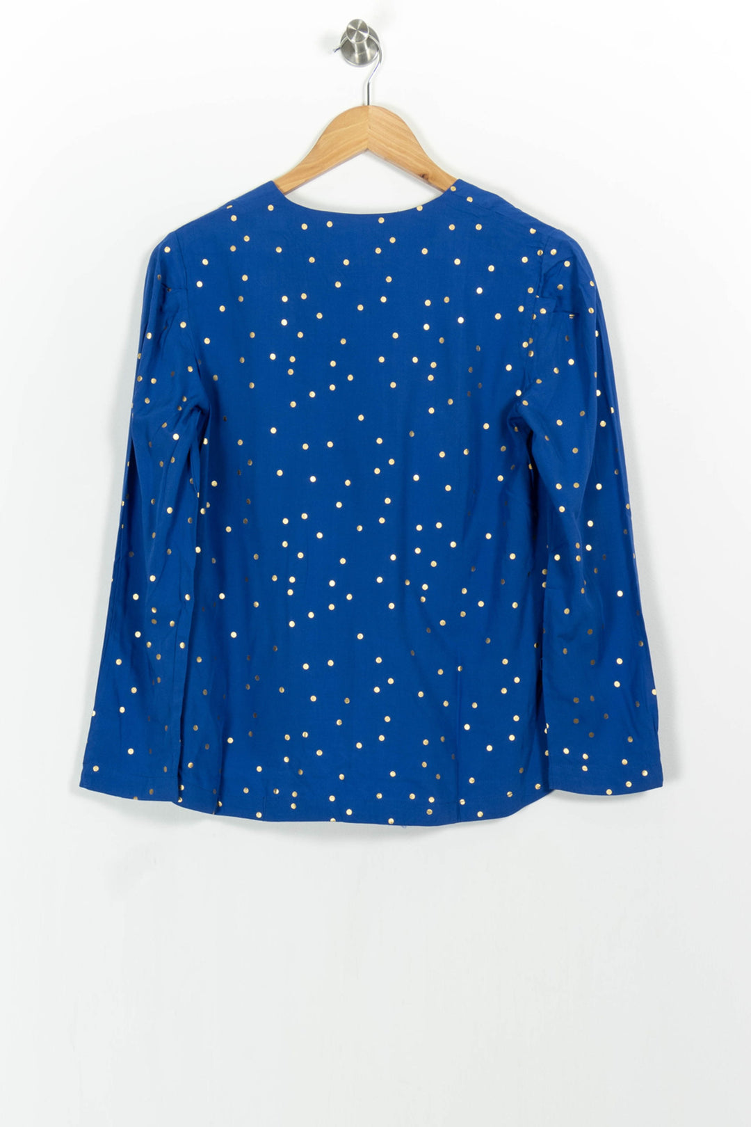 Blouse Bleue et Dorée - Taille XS/34 de la marque Karl Marc John | PARAD103114 - Vendu par Paradigme - Image 4