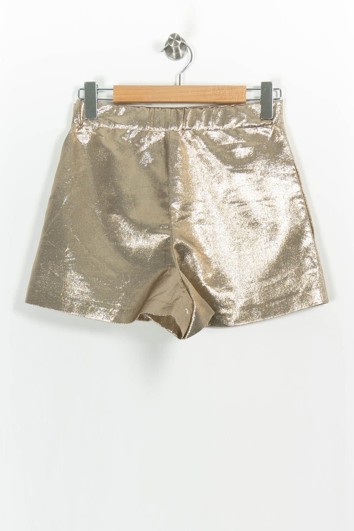 Short Doré - Taille L/40 de la marque Maje | PARAD103115 - Vendu par Paradigme - Image 4