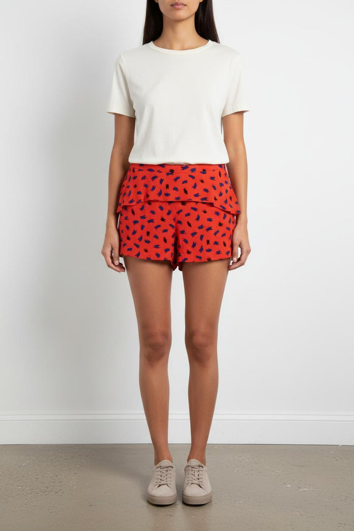 Short Rouge et Bleu - Taille L/40 de la marque Maje | PARAD103116 - Vendu par Paradigme - Image 1