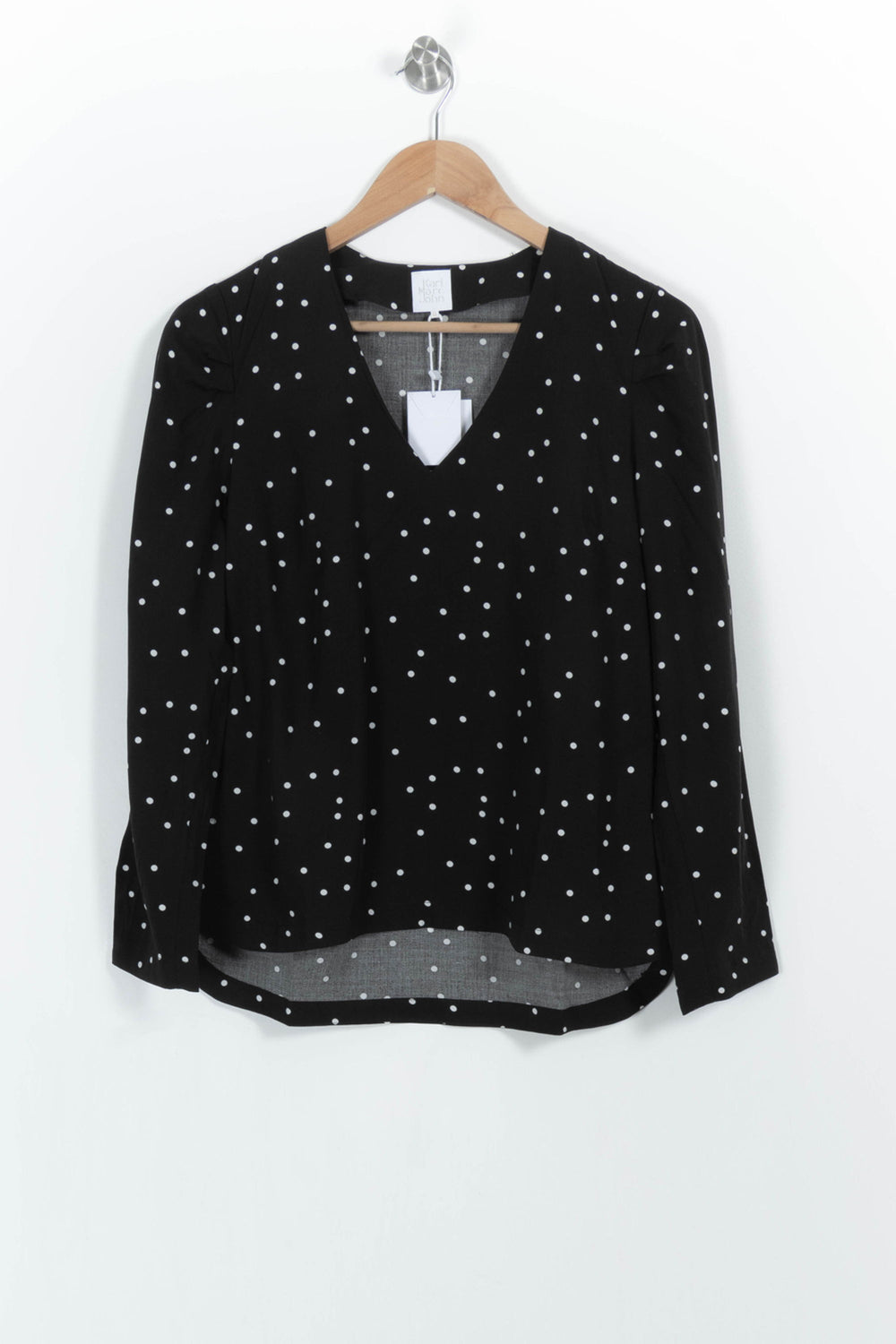 Blouse Noire et Blanche - Taille XS/34 de la marque Karl Marc John | PARAD103118 - Vendu par Paradigme - Image 2