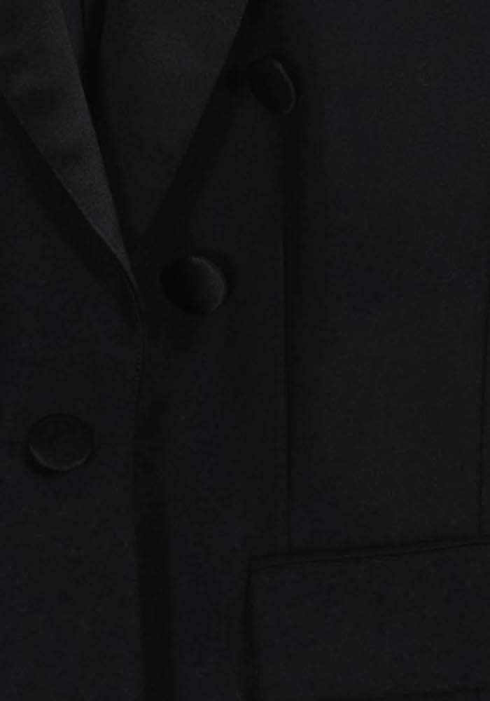 Veste Blazer Noire - Taille S/36 de la marque Maje | PARAD103120 - Vendu par Paradigme - Image 3