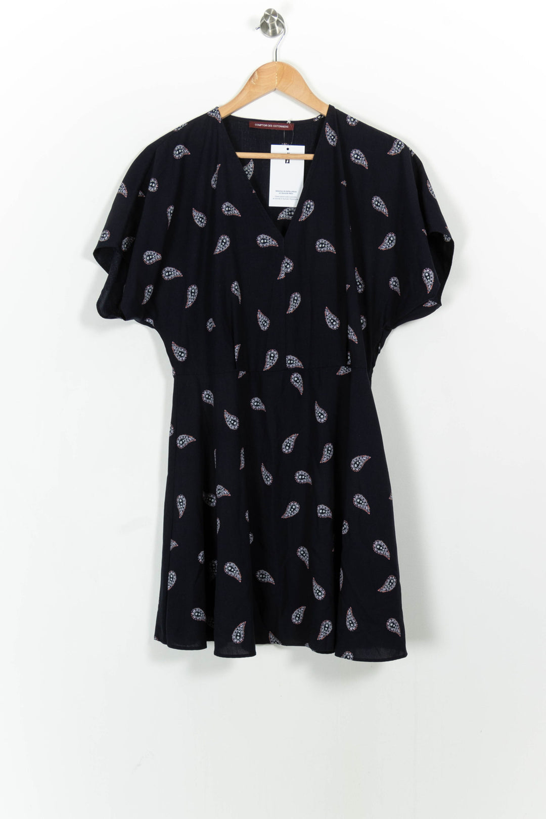 Robe Courte Bleue - Taille L/40 de la marque Comptoir des Cotonniers | PARAD103122 - Vendu par Paradigme - Image 2