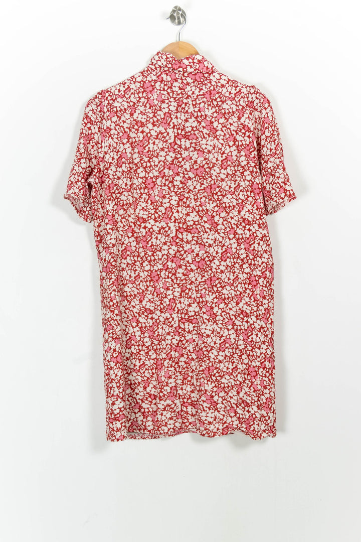 Robe Chemise Rouge et Blanche - Taille L/40 de la marque I.Code | PARAD103124 - Vendu par Paradigme - Image 4