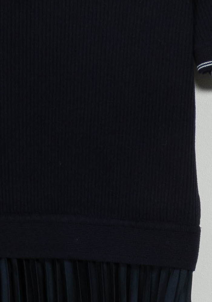 Robe Plissée Bleu - Taille L/40 de la marque Maje | PARAD103128 - Vendu par Paradigme - Image 3