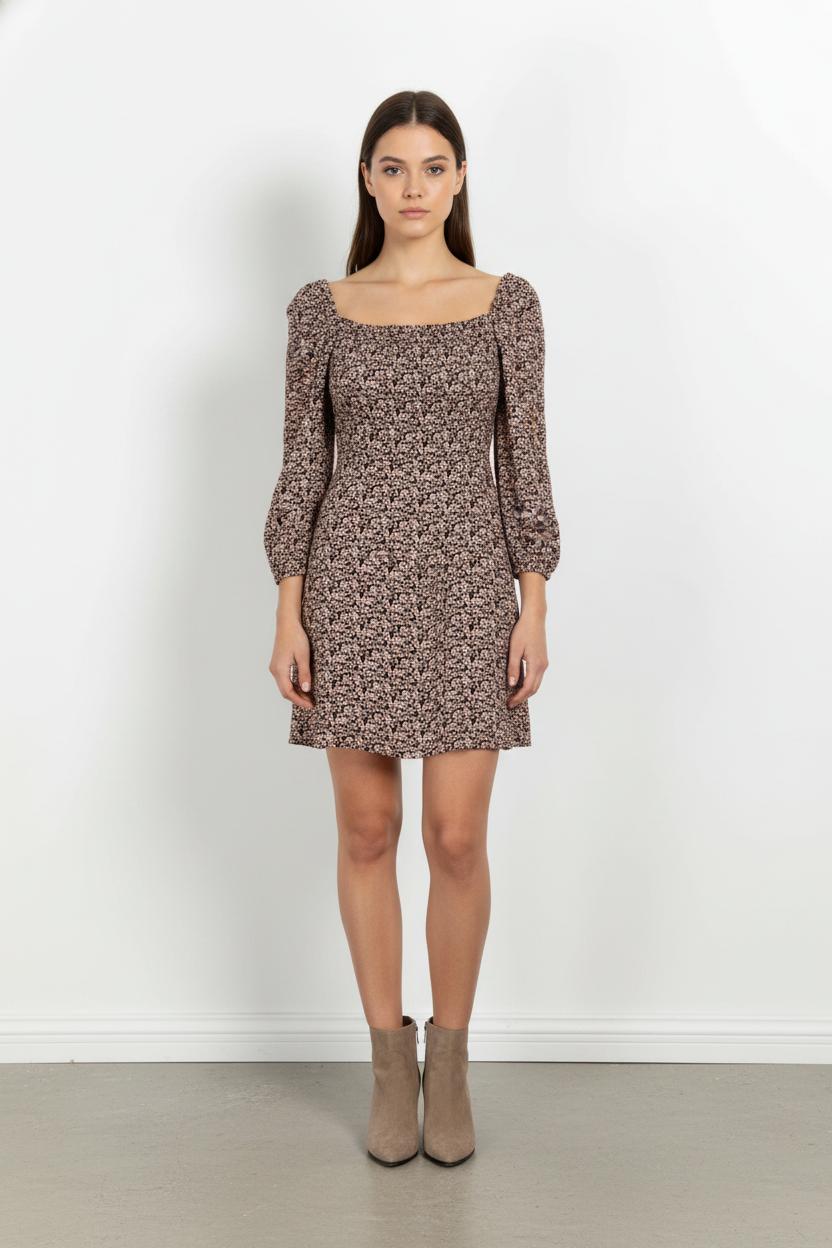Robe Courte Noire et Rose - Taille M/38 de la marque Maje | PARAD103131 - Vendu par Paradigme - Image 1