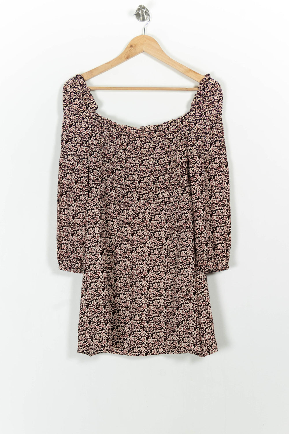 Robe Courte Noire et Rose - Taille M/38 de la marque Maje | PARAD103131 - Vendu par Paradigme - Image 2