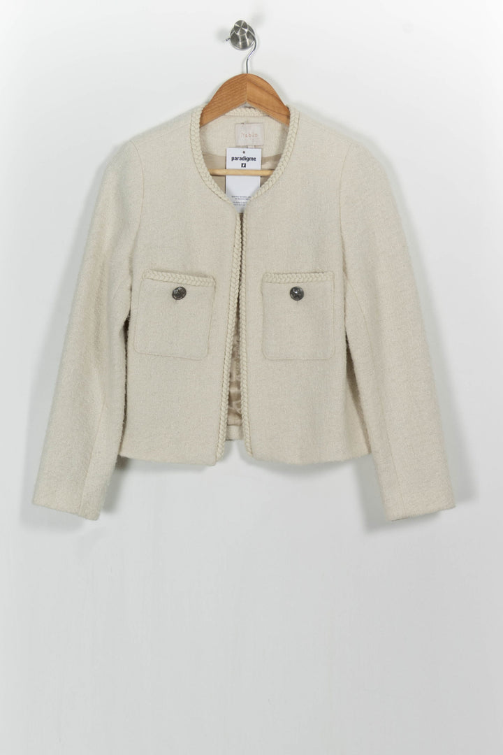 Veste Beige - Taille M/38 de la marque Pablo | PARAD103136 - Vendu par Paradigme - Image 2