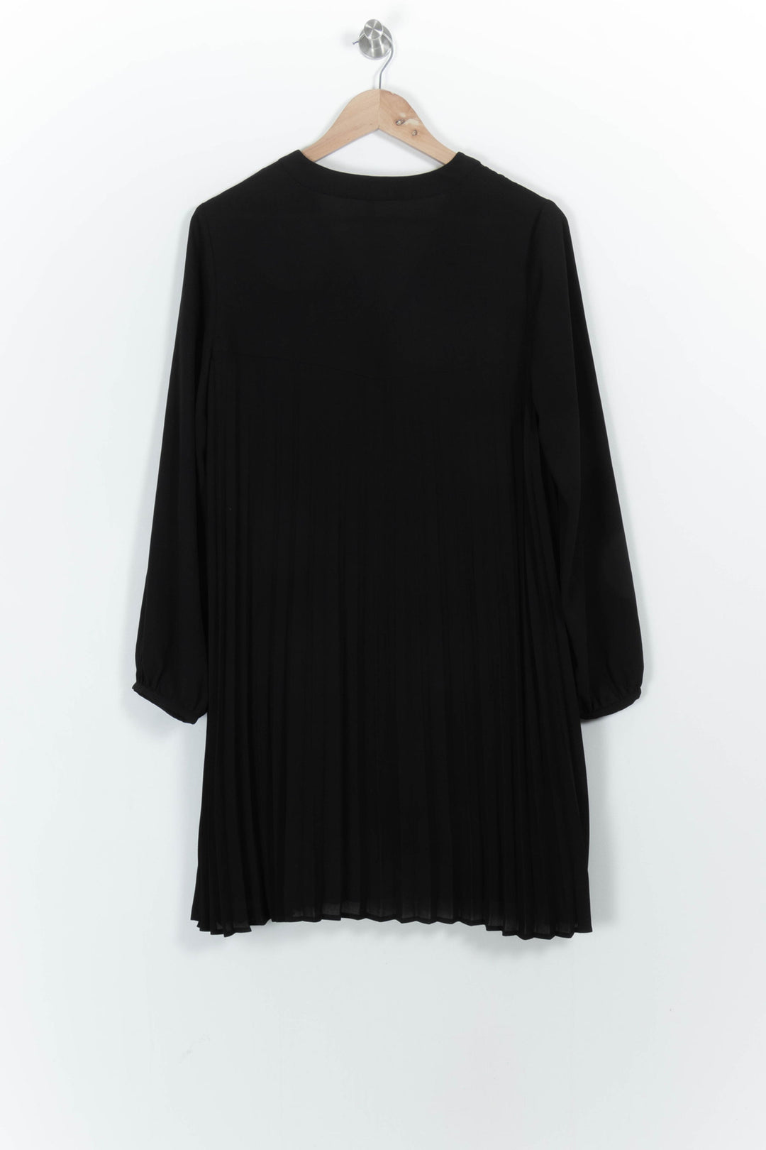 Robe Plissée Noire - Taille M/38 de la marque I.Code | PARAD103137 - Vendu par Paradigme - Image 4