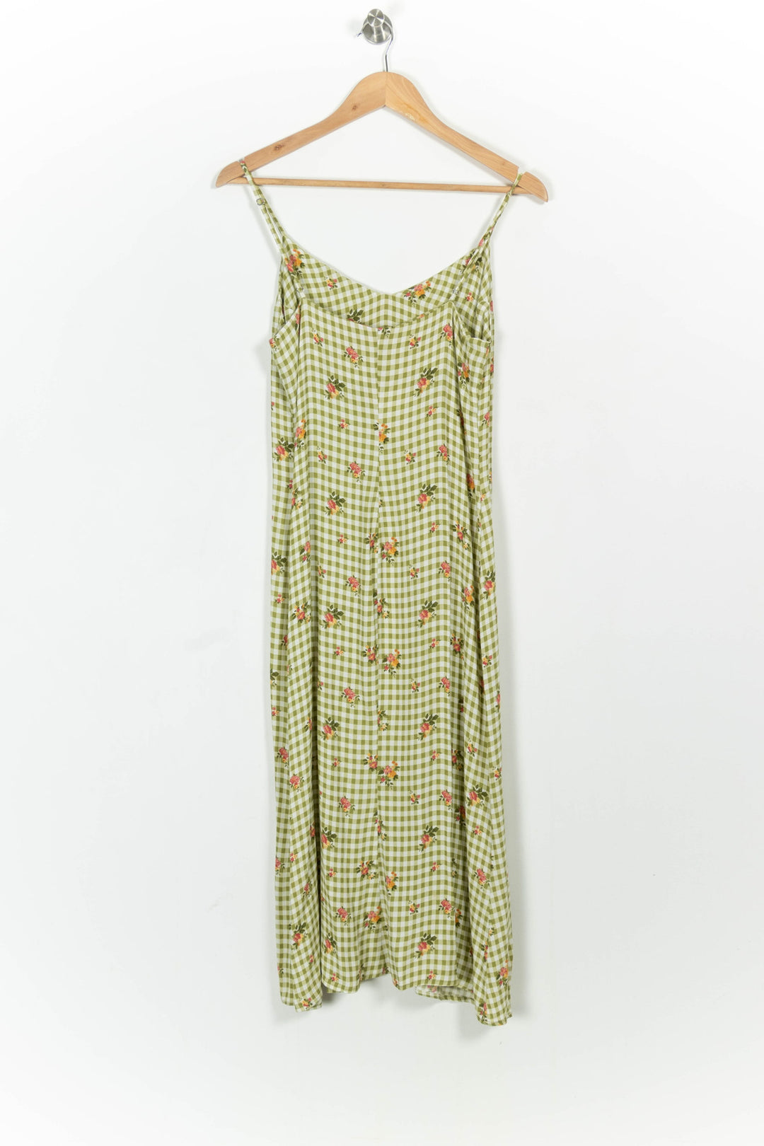 Robe Longue Verte et Blanche - Taille XL/42 de la marque Reformation | PARAD103148 - Vendu par Paradigme - Image 4