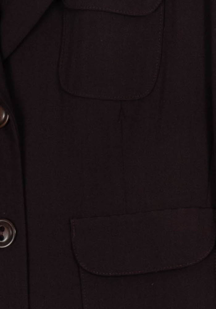 Blazer Marron - Taille M/38 de la marque Caroll | PARAD103153 - Vendu par Paradigme - Image 3