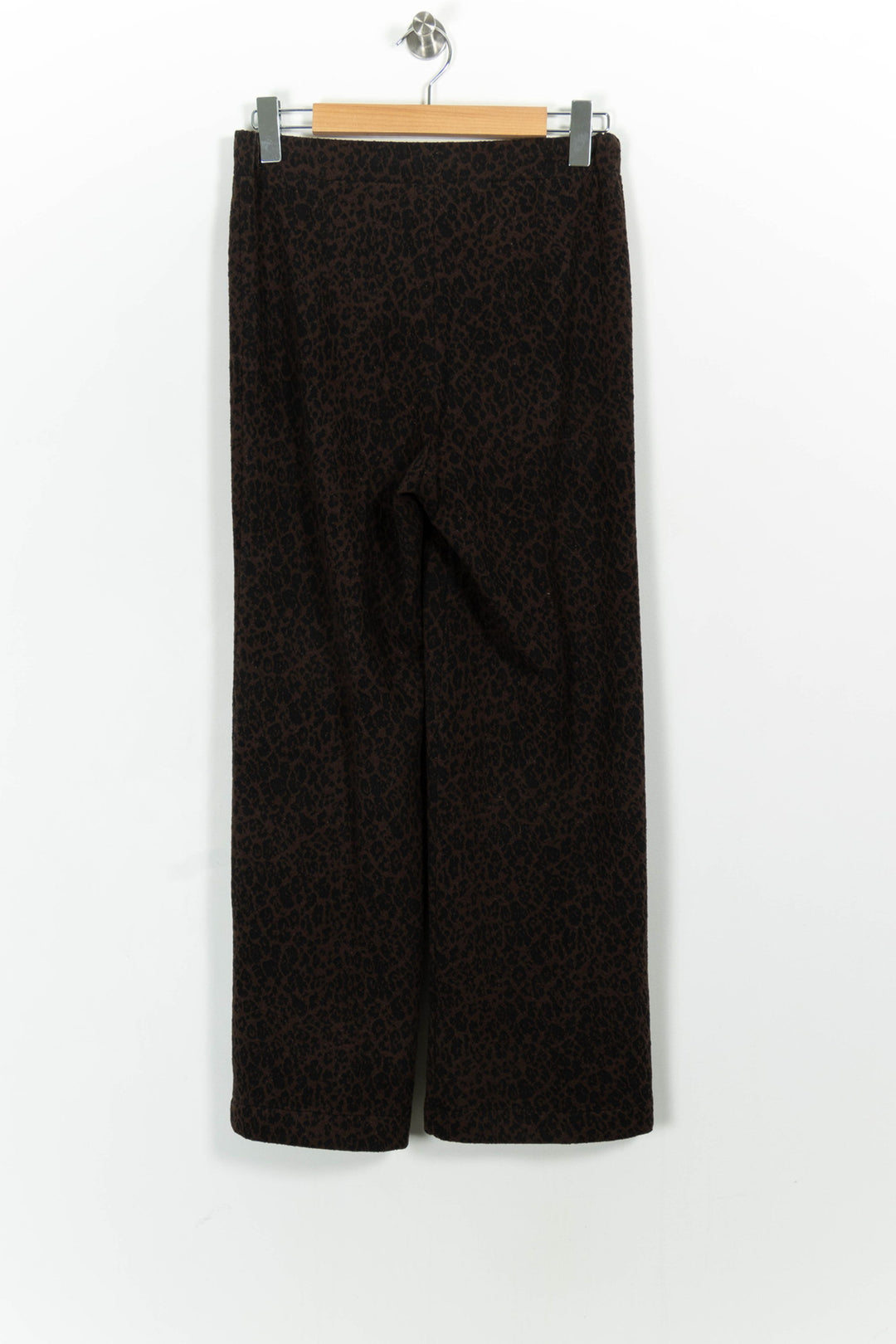 Pantalon Large Marron - Taille M/38 de la marque La Fée Maraboutée | PARAD103157 - Vendu par Paradigme - Image 4