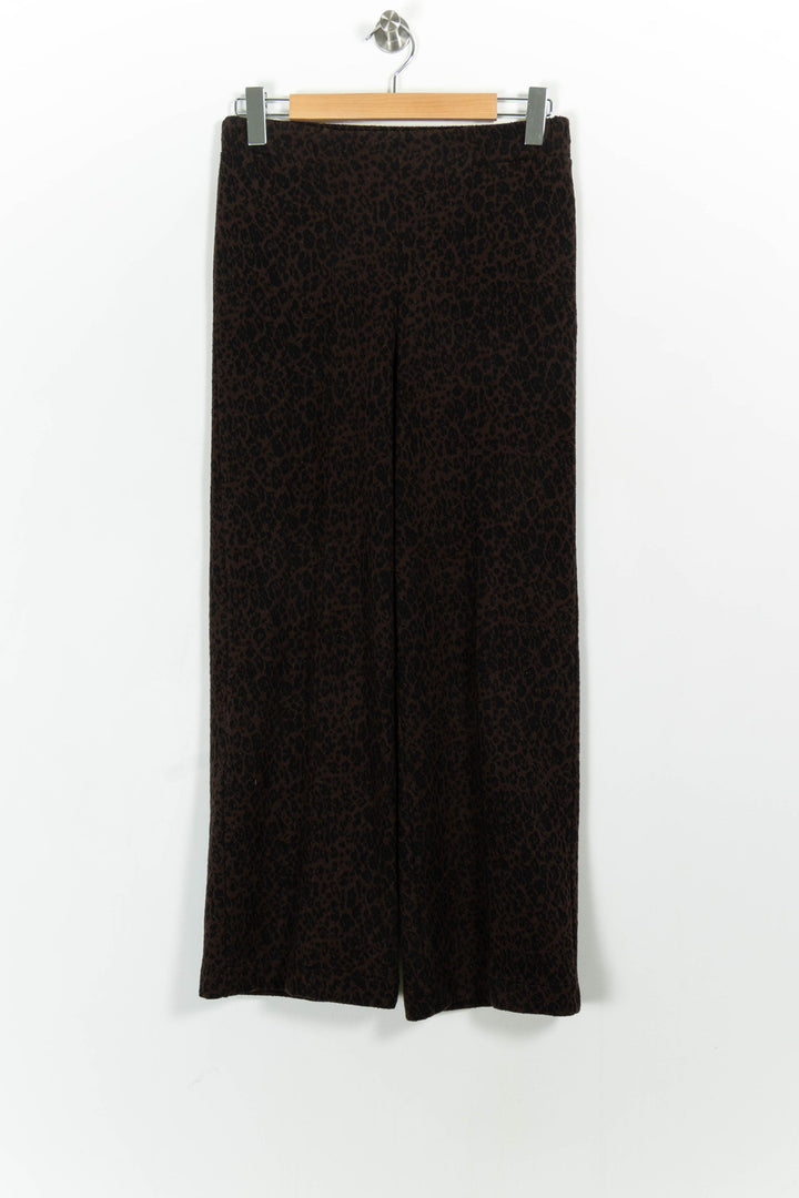 Pantalon Large Marron - Taille M/38 de la marque La Fée Maraboutée | PARAD103157 - Vendu par Paradigme - Image 2