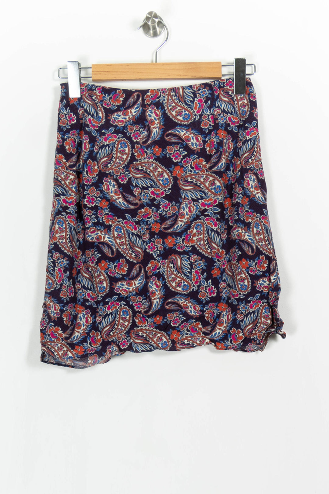 Jupe Courte Bleu et Rouge - Taille S/36 de la marque Suncoo | PARAD103158 - Vendu par Paradigme - Image 4