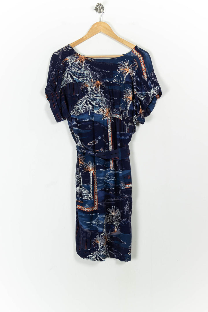 Robe Bleue - Taille XXL/44 de la marque La Fée Maraboutée | PARAD103160 - Vendu par Paradigme - Image 4