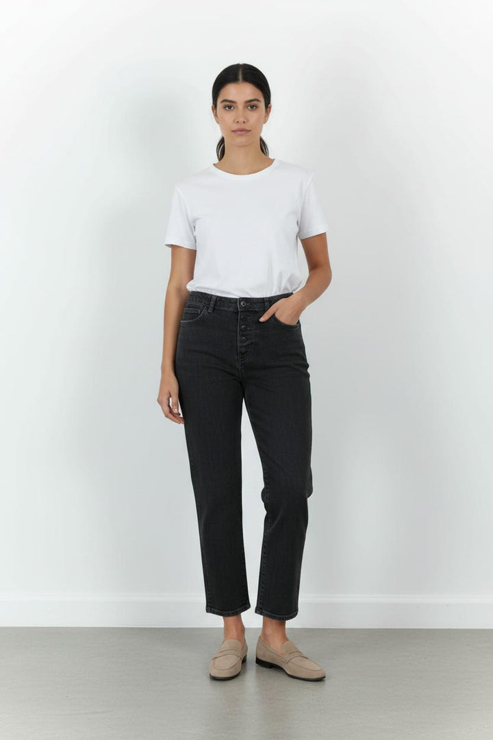 Jean Noir - Taille M/38 de la marque IKKS | PARAD103163 - Vendu par Paradigme - Image 1