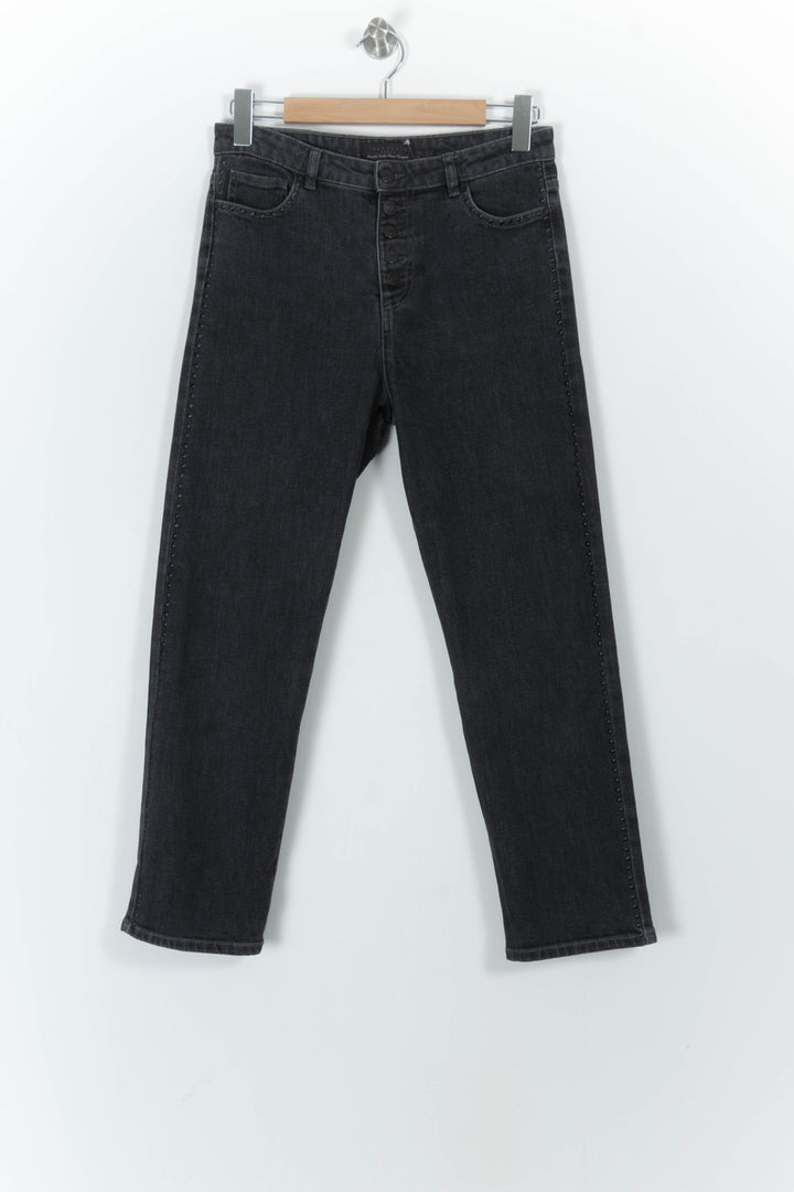 Jean Noir - Taille M/38 de la marque IKKS | PARAD103163 - Vendu par Paradigme - Image 2