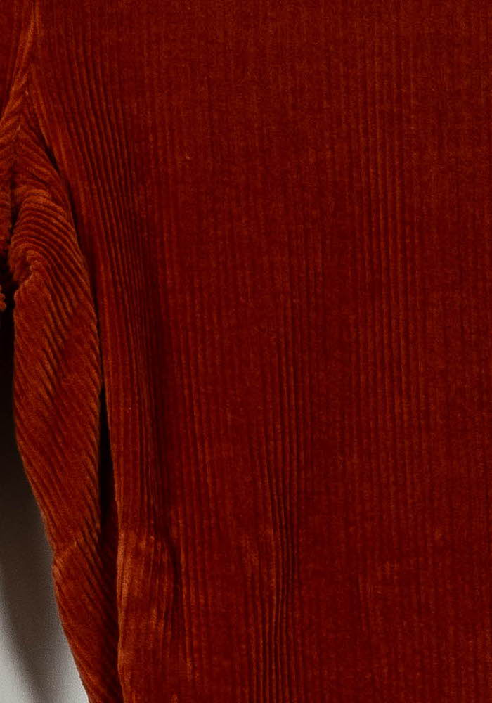Pantalon Velours Orange - Taille XL/42 de la marque La Fée Maraboutée | PARAD103164 - Vendu par Paradigme - Image 3