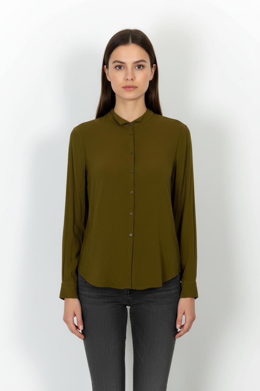 Chemise Verte - Taille S/36 de la marque American Vintage | PARAD103166 - Vendu par Paradigme - Image 1