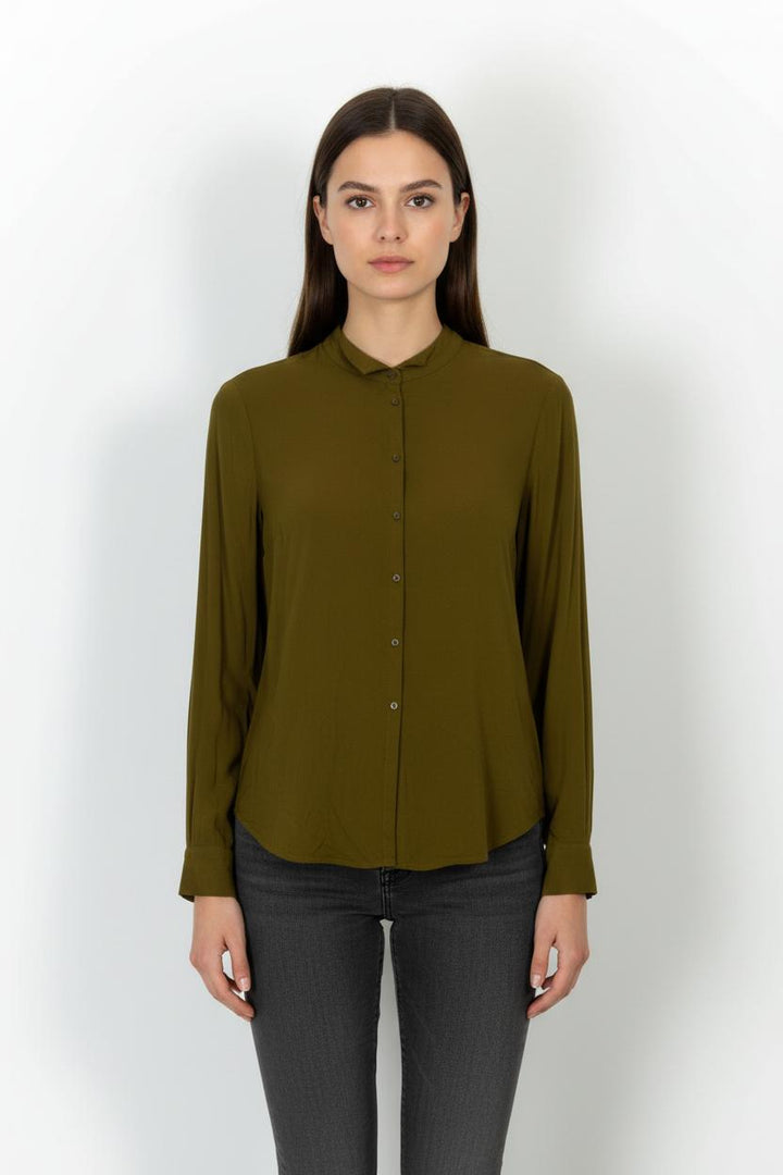 Chemise Verte - Taille S/36 de la marque American Vintage | PARAD103166 - Vendu par Paradigme - Image 1