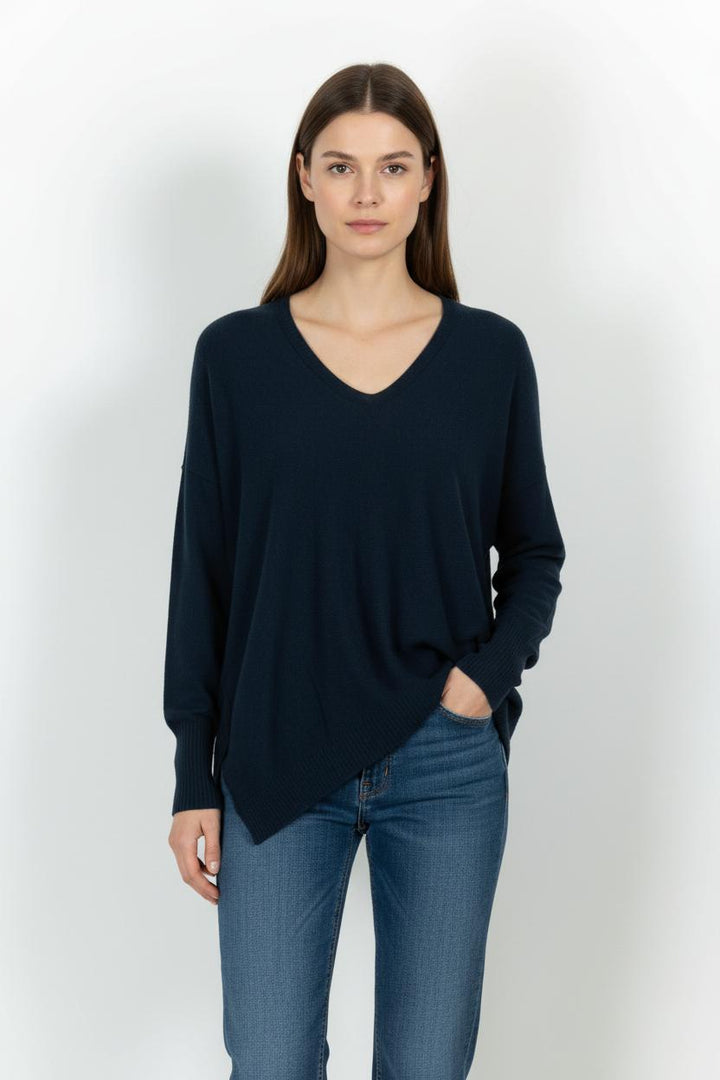Pull Bleu - Taille L/40 de la marque La Fée Maraboutée | PARAD103169 - Vendu par Paradigme - Image 1