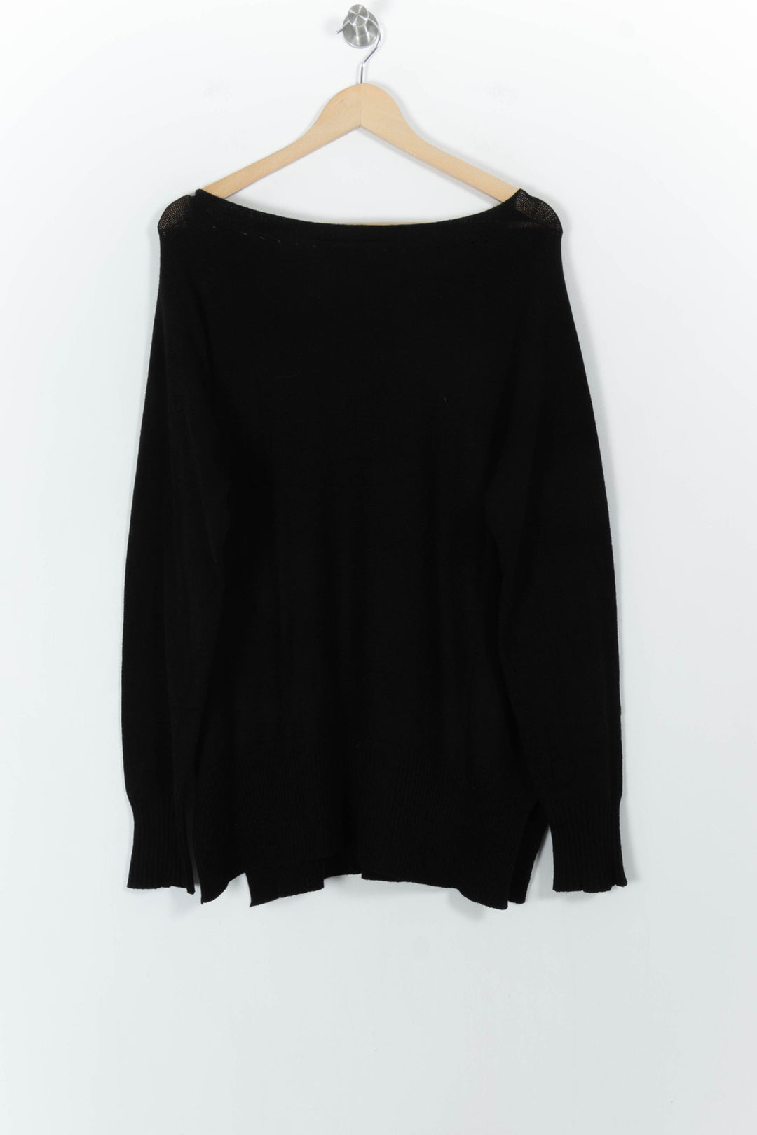 Pull Noir - Taille L/40 de la marque La Fée Maraboutée | PARAD103170 - Vendu par Paradigme - Image 4