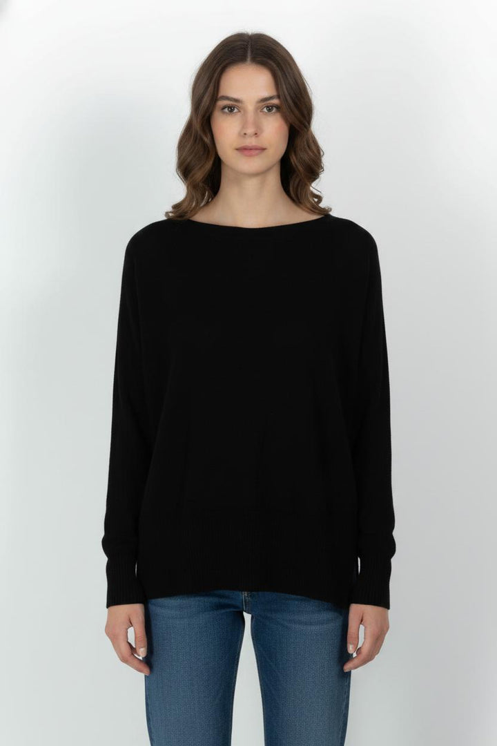 Pull Noir - Taille L/40 de la marque La Fée Maraboutée | PARAD103170 - Vendu par Paradigme - Image 1
