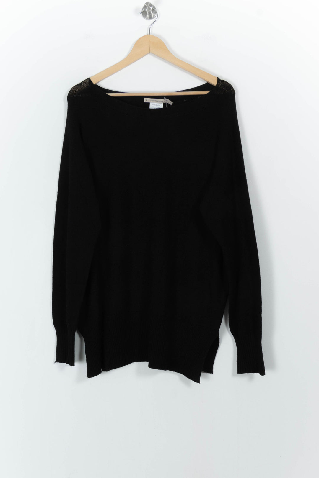 Pull Noir - Taille L/40 de la marque La Fée Maraboutée | PARAD103170 - Vendu par Paradigme - Image 2