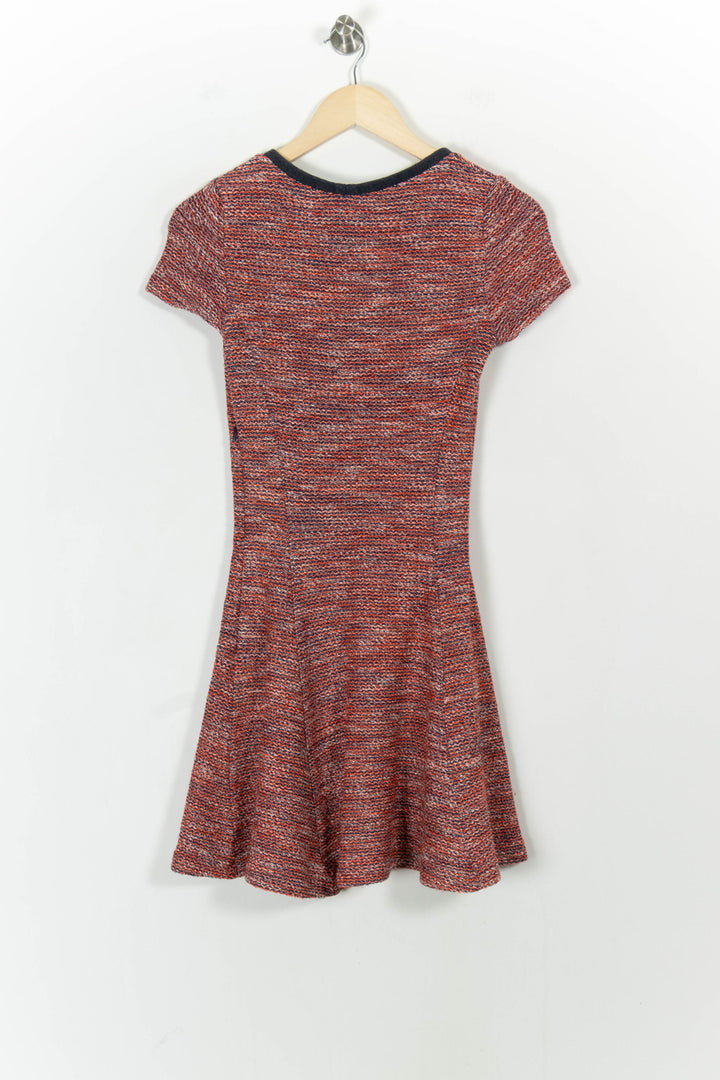 Robe Courte Rose et Bleu - Taille XS/34 de la marque Comptoir des Cotonniers | PARAD103171 - Vendu par Paradigme - Image 4