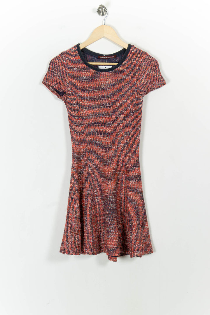 Robe Courte Rose et Bleu - Taille XS/34 de la marque Comptoir des Cotonniers | PARAD103171 - Vendu par Paradigme - Image 2