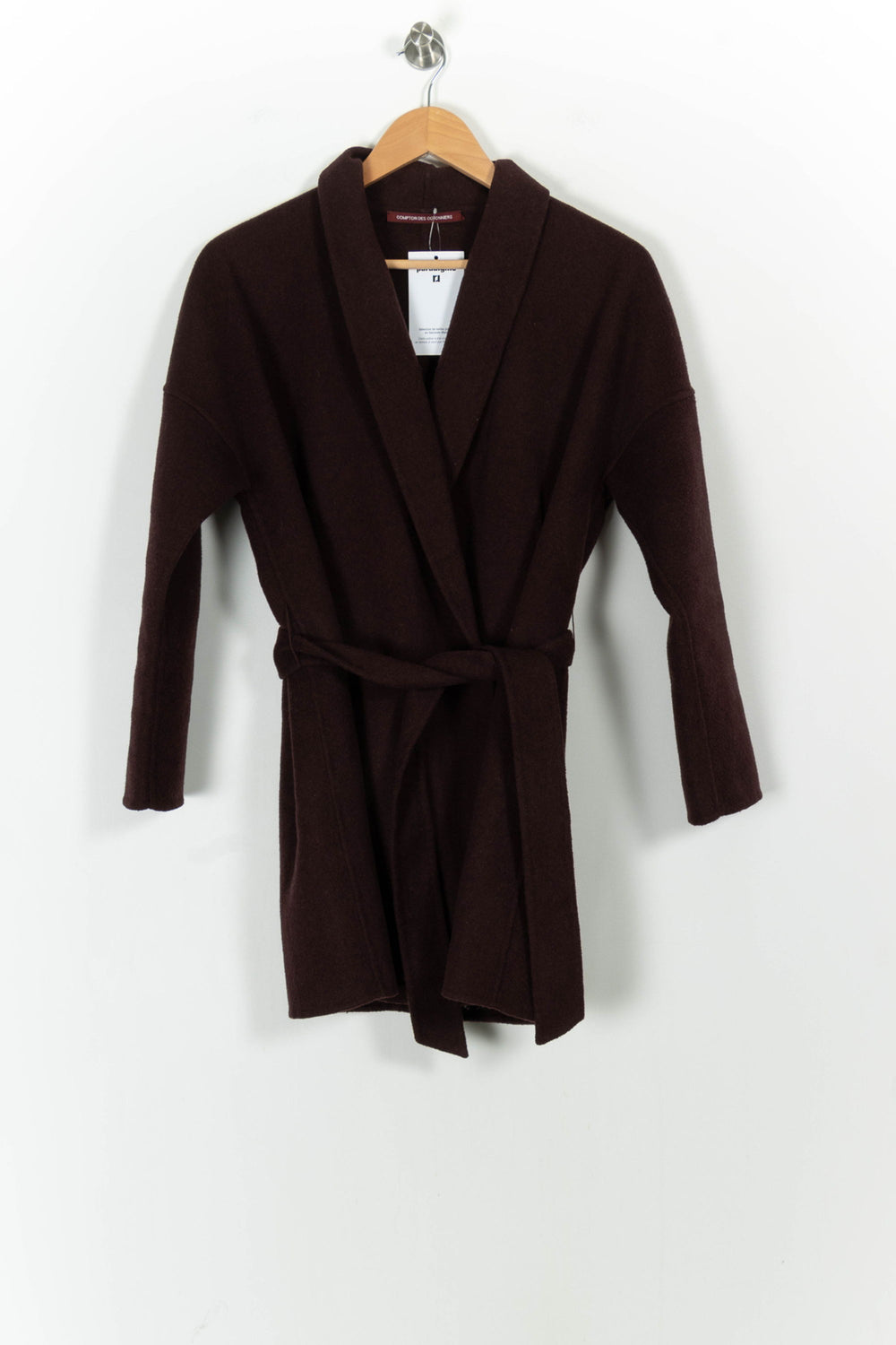 Peignoir Marron - Taille S/36 de la marque Comptoir des Cotonniers | PARAD103172 - Vendu par Paradigme - Image 2