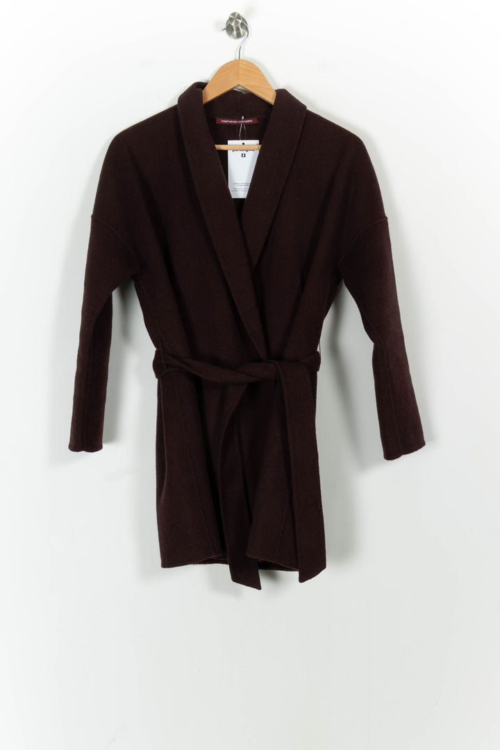 Peignoir Marron - Taille S/36 de la marque Comptoir des Cotonniers | PARAD103172 - Vendu par Paradigme - Image 2