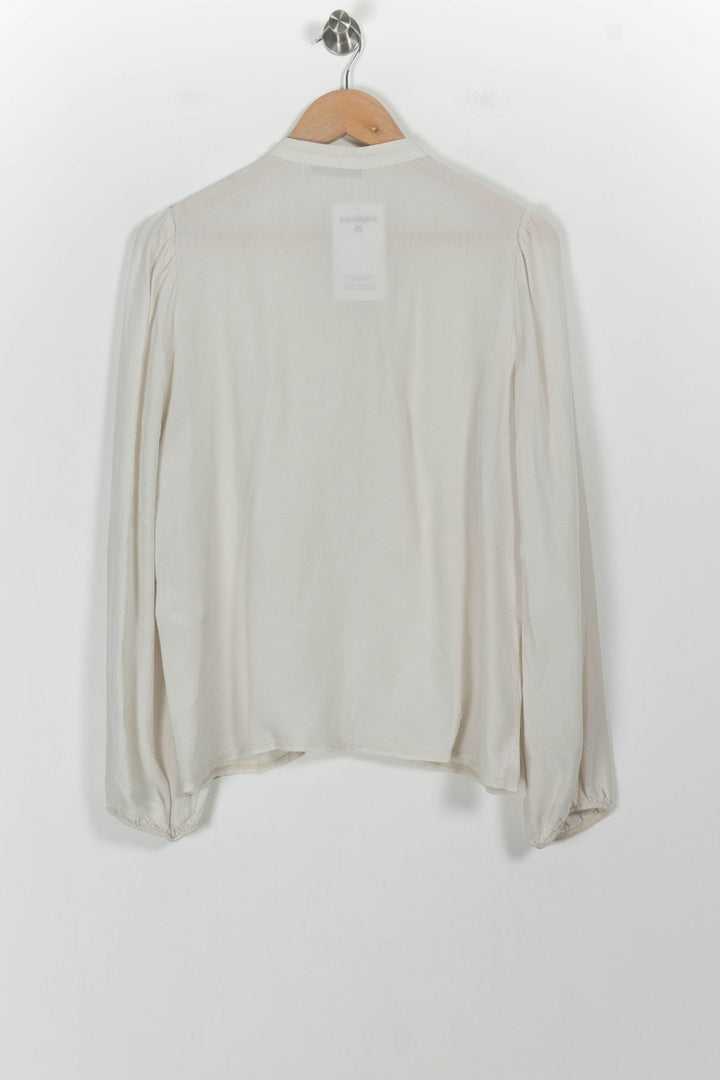 Blouse Beige - Taille M/38 de la marque La Fée Maraboutée | PARAD103173 - Vendu par Paradigme - Image 4