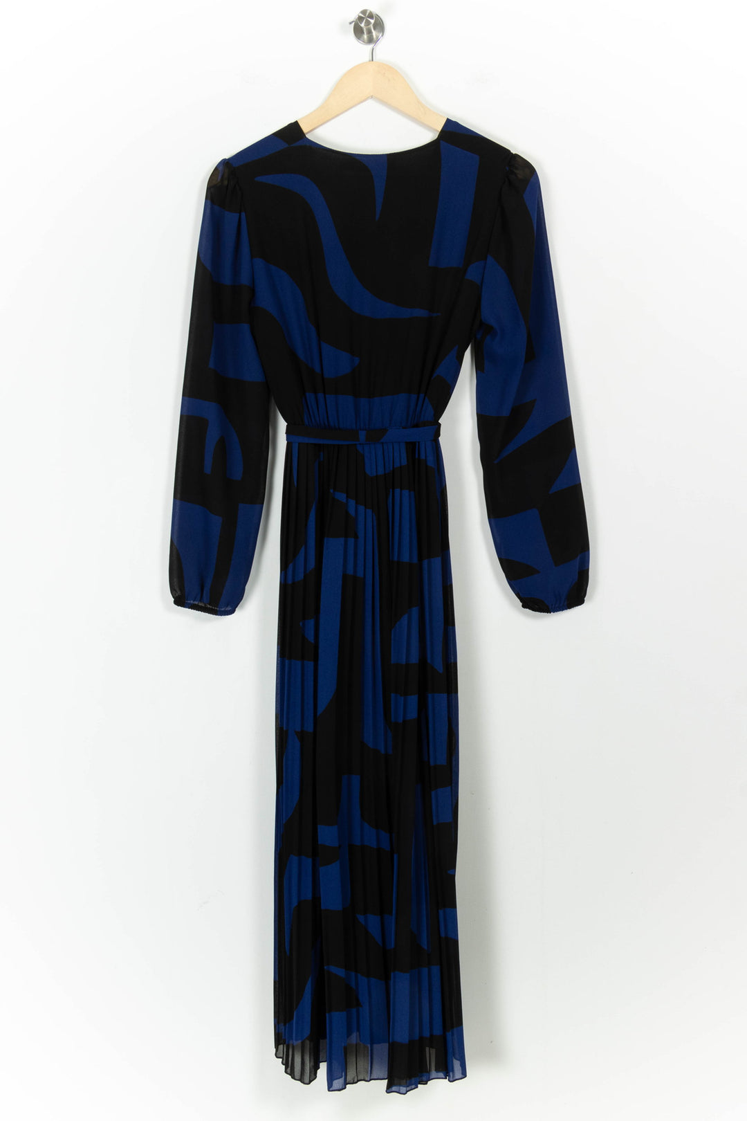 Robe Longue Bleue et Noire - Taille S/36 de la marque La Fée Maraboutée | PARAD103176 - Vendu par Paradigme - Image 4