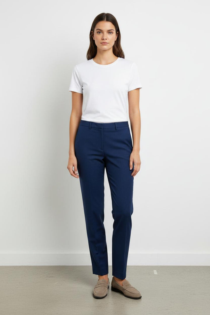 Pantalon De Tailleur Bleu - Taille XXL/44 de la marque The Kooples | PARAD103181 - Vendu par Paradigme - Image 1