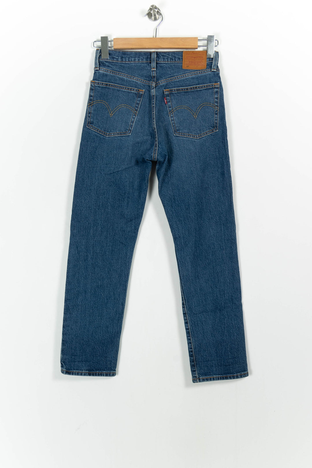 Jean Droit Bleu - Taille S/36 de la marque Levi's | PARAD103182 - Vendu par Paradigme - Image 4