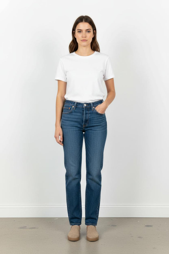 Jean Droit Bleu - Taille S/36 de la marque Levi's | PARAD103182 - Vendu par Paradigme - Image 1