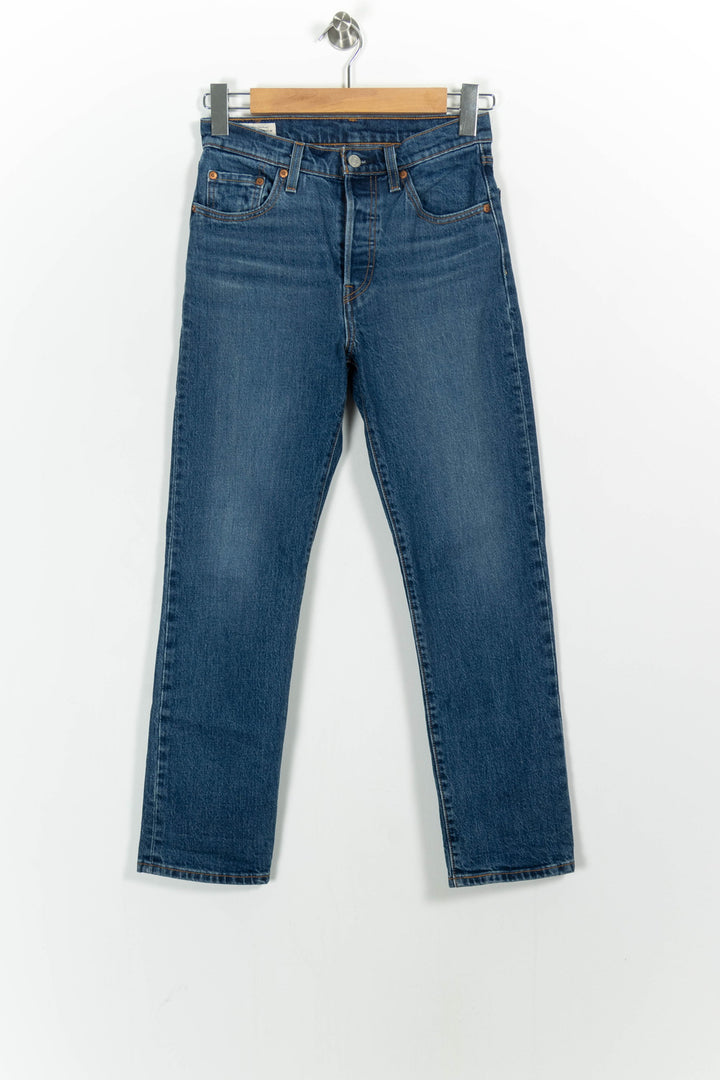 Jean Droit Bleu - Taille S/36 de la marque Levi's | PARAD103182 - Vendu par Paradigme - Image 2