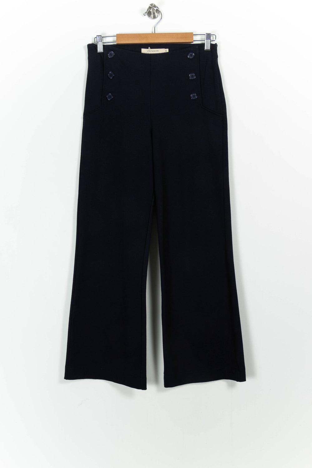 Pantalon Large Bleu - Taille M/38 de la marque La Fée Maraboutée | PARAD103189 - Vendu par Paradigme - Image 2