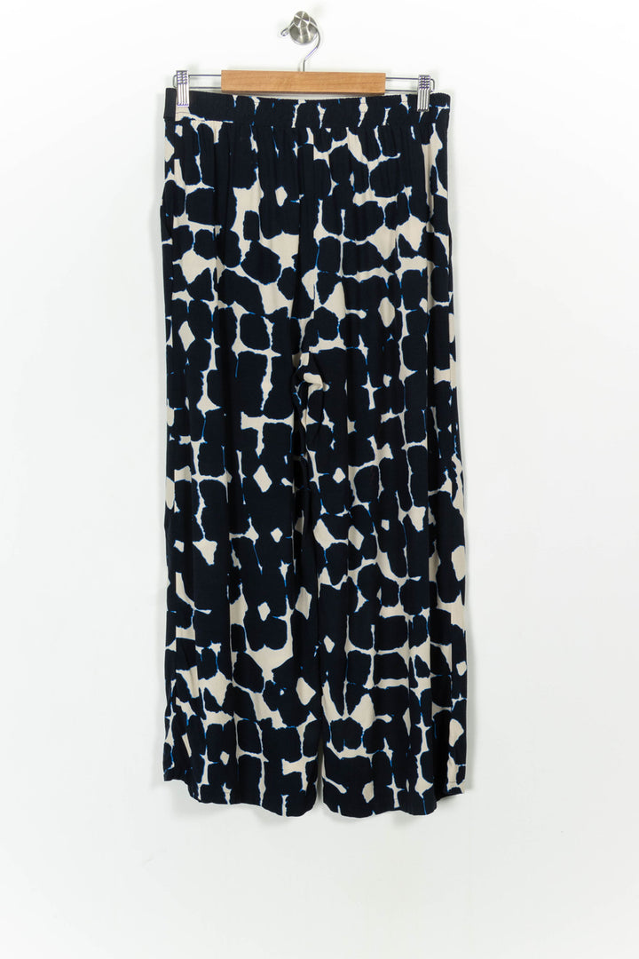 Pantalon Large Noir et Blanc - Taille XL/42 de la marque La Fée Maraboutée | PARAD103190 - Vendu par Paradigme - Image 4