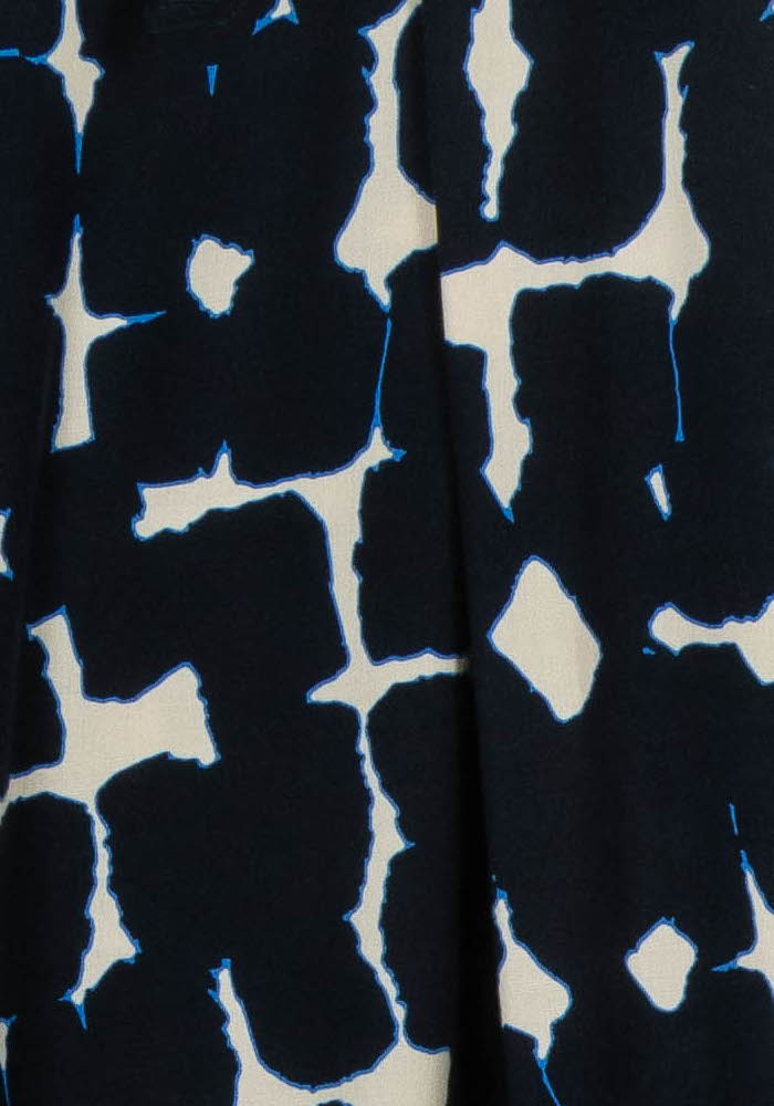 Pantalon Large Noir et Blanc - Taille XL/42 de la marque La Fée Maraboutée | PARAD103190 - Vendu par Paradigme - Image 3