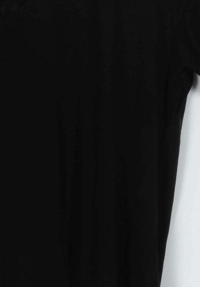 T-shirt Noir et Transparent - Taille M/38 de la marque IKKS | PARAD103194 - Vendu par Paradigme - Image 3