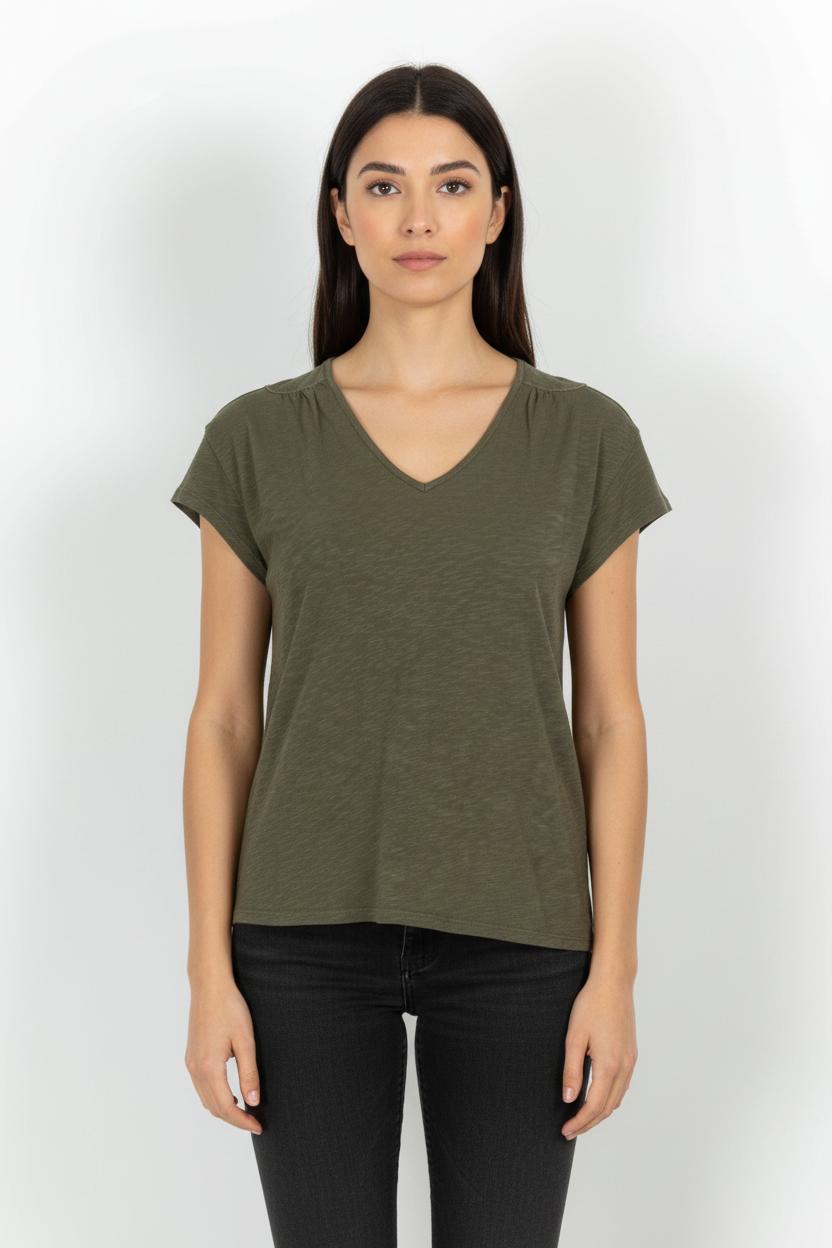 Tee-shirt Vert - Taille M/38 de la marque Bérénice | PARAD103199 - Vendu par Paradigme - Image 1