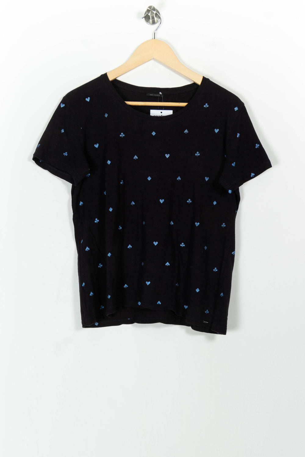 Tee-shirt Noir et Bleu - Taille M/38 de la marque IKKS | PARAD103200 - Vendu par Paradigme - Image 2