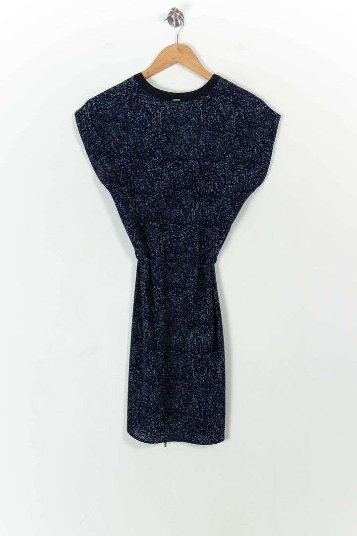 Robe Courte Bleue - Taille XS/34 de la marque IKKS | PARAD103206 - Vendu par Paradigme - Image 4