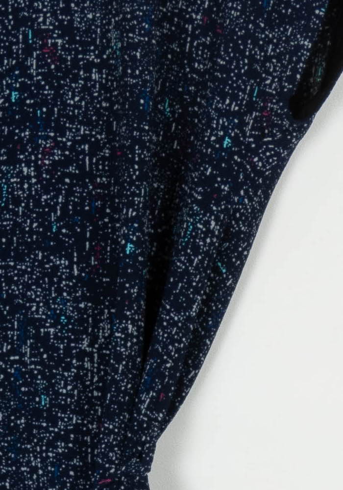 Robe Courte Bleue - Taille XS/34 de la marque IKKS | PARAD103206 - Vendu par Paradigme - Image 3