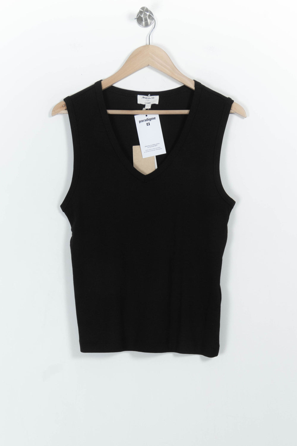 Débardeur Noir - Taille L/40 de la marque Maison 123 | PARAD103209 - Vendu par Paradigme - Image 2